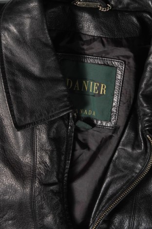 Ανδρικό δερμάτινο μπουφάν Danier, Μέγεθος M, Χρώμα Μαύρο, Τιμή 128,26 €