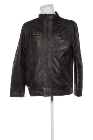 Pánska kožená bunda  Engbers, Veľkosť L, Farba Sivá, Cena  94,82 €