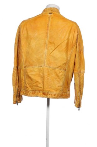 Ανδρικό δερμάτινο μπουφάν Engbers, Μέγεθος XL, Χρώμα Κίτρινο, Τιμή 135,60 €