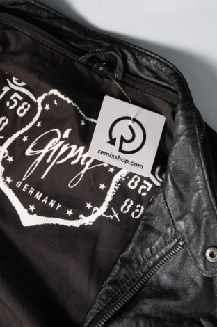 Pánska kožená bunda  Gipsy, Veľkosť S, Farba Čierna, Cena  128,14 €