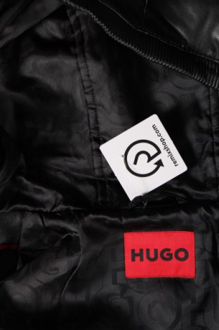 Pánská kožená bunda  Hugo Boss, Velikost XL, Barva Černá, Cena  16 203,00 Kč