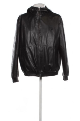 Ανδρικό δερμάτινο μπουφάν Hugo Boss, Μέγεθος XL, Χρώμα Μαύρο, Τιμή 576,29 €