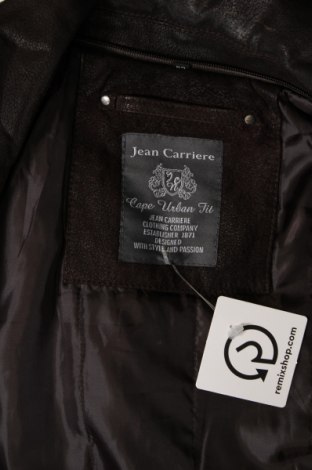 Ανδρικό δερμάτινο μπουφάν Jean Carriere, Μέγεθος L, Χρώμα Καφέ, Τιμή 52,29 €