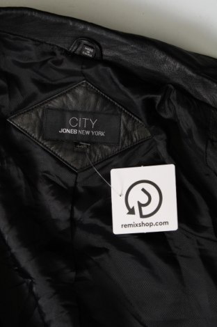 Pánská kožená bunda  Jones New York, Velikost L, Barva Černá, Cena  1 117,00 Kč