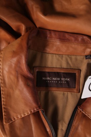 Pánska kožená bunda  MARC NEW YORK, Veľkosť XL, Farba Hnedá, Cena  167,18 €