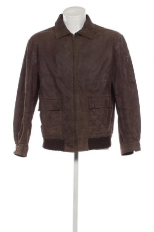 Pánska kožená bunda  Morgan, Veľkosť M, Farba Hnedá, Cena  62,43 €