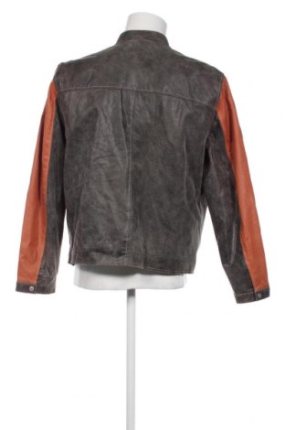 Ανδρικό δερμάτινο μπουφάν Tom Tailor, Μέγεθος XL, Χρώμα Γκρί, Τιμή 88,45 €