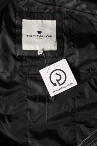 Pánska kožená bunda  Tom Tailor, Veľkosť XL, Farba Čierna, Cena  25,52 €