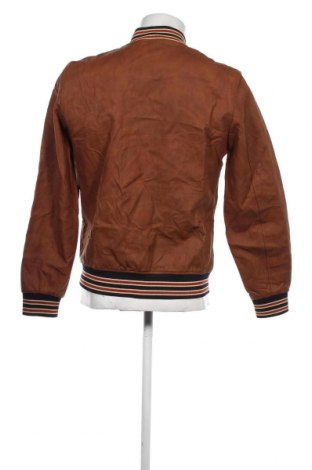 Pánská kožená bunda  Zara Man, Velikost M, Barva Hnědá, Cena  654,00 Kč