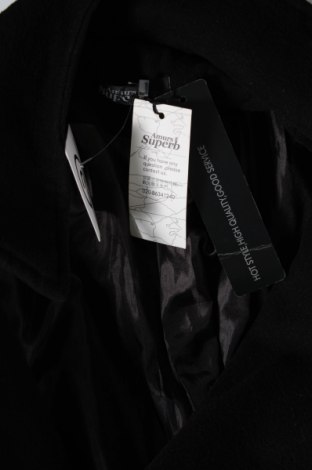 Мъжко палто, Размер XL, Цвят Черен, Цена 129,00 лв.