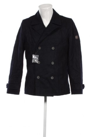 Ανδρικά παλτό Forecast, Μέγεθος L, Χρώμα Μπλέ, Τιμή 15,52 €
