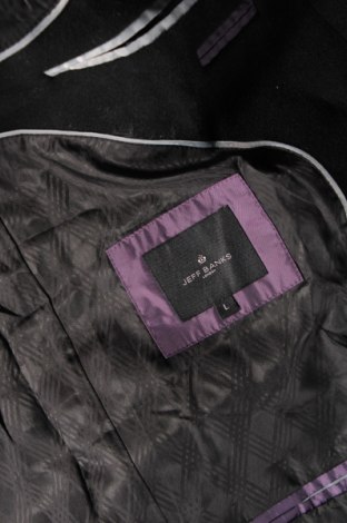 Ανδρικά παλτό Jeff Banks, Μέγεθος L, Χρώμα Μαύρο, Τιμή 33,10 €