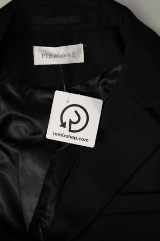 Ανδρικά παλτό Pier One, Μέγεθος S, Χρώμα Μαύρο, Τιμή 27,08 €