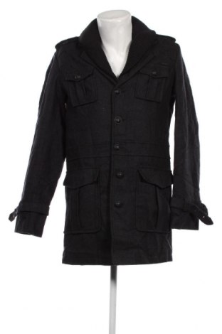 Palton de bărbați Pull&Bear, Mărime M, Culoare Negru, Preț 175,99 Lei