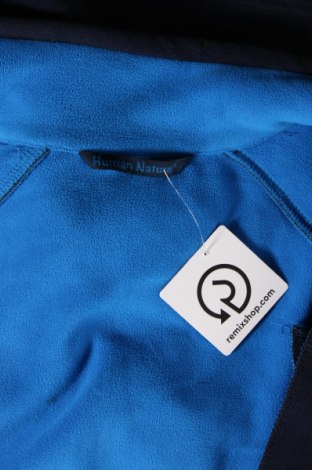 Ανδρική ζακέτα fleece Human Nature, Μέγεθος L, Χρώμα Μπλέ, Τιμή 19,54 €