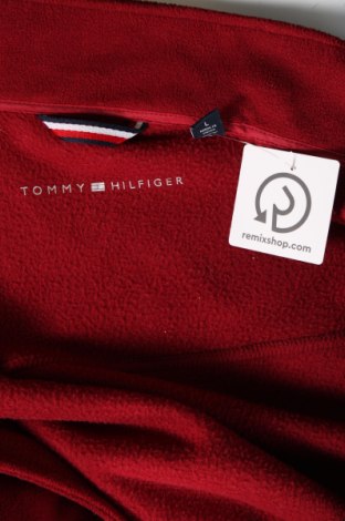 Ανδρική ζακέτα fleece Tommy Hilfiger, Μέγεθος L, Χρώμα Κόκκινο, Τιμή 45,00 €