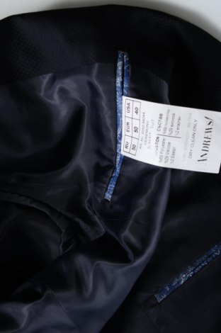 Ανδρικό σακάκι Andrews, Μέγεθος L, Χρώμα Μπλέ, Τιμή 19,33 €