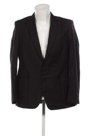 Ανδρικό σακάκι Dressmann, Μέγεθος XL, Χρώμα Μαύρο, Τιμή 5,57 €