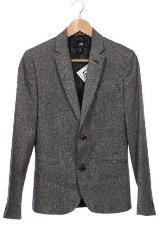 Ανδρικό σακάκι H&M, Μέγεθος S, Χρώμα Γκρί, Τιμή 13,51 €