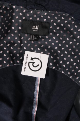 Ανδρικό σακάκι H&M, Μέγεθος L, Χρώμα Μπλέ, Τιμή 12,61 €