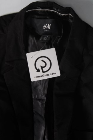 Pánske sako  H&M, Veľkosť XL, Farba Čierna, Cena  7,49 €