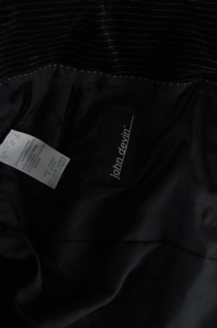 Ανδρικό σακάκι John Devin, Μέγεθος M, Χρώμα Μαύρο, Τιμή 12,58 €