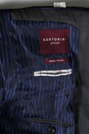 Herren Sakko Sartorial, Größe XL, Farbe Grau, Preis 9,02 €