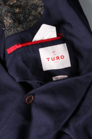 Мъжко сако Turo, Размер XL, Цвят Син, Цена 64,74 лв.