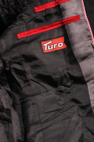Ανδρικό σακάκι Turo, Μέγεθος L, Χρώμα Μαύρο, Τιμή 29,78 €