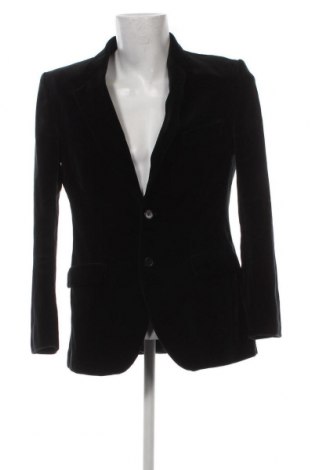 Ανδρικό σακάκι Zara, Μέγεθος L, Χρώμα Μαύρο, Τιμή 51,83 €
