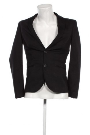 Мъжко сако Zara Man, Размер S, Цвят Черен, Цена 55,00 лв.