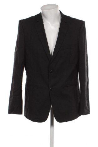 Мъжко сако Zara Man, Размер XL, Цвят Черен, Цена 55,00 лв.