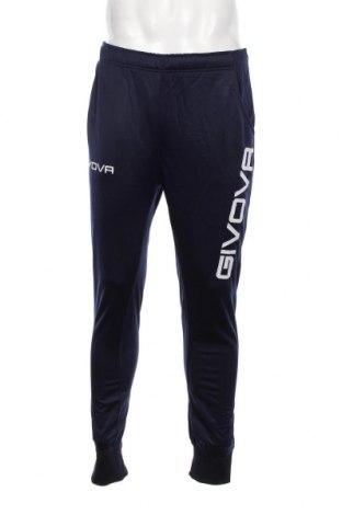 Ανδρικό αθλητικό παντελόνι Givova, Μέγεθος M, Χρώμα Μπλέ, Τιμή 10,76 €