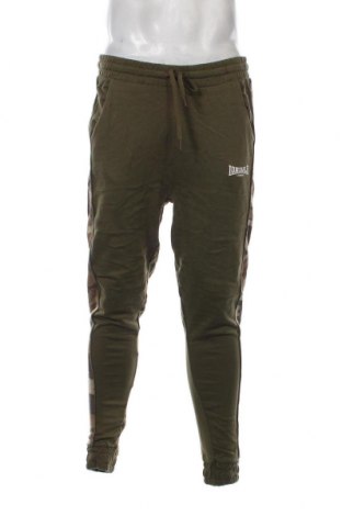 Pantaloni trening de bărbați Lonsdale, Mărime L, Culoare Verde, Preț 81,08 Lei