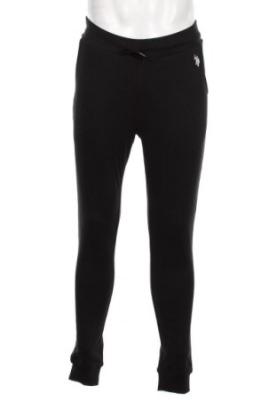 Ανδρικό αθλητικό παντελόνι U.S. Polo Assn., Μέγεθος S, Χρώμα Μαύρο, Τιμή 40,75 €