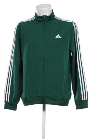 Мъжко спортно горнище Adidas, Размер M, Цвят Зелен, Цена 108,00 лв.