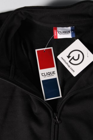 Bluză trening de bărbați Clique, Mărime L, Culoare Negru, Preț 99,94 Lei