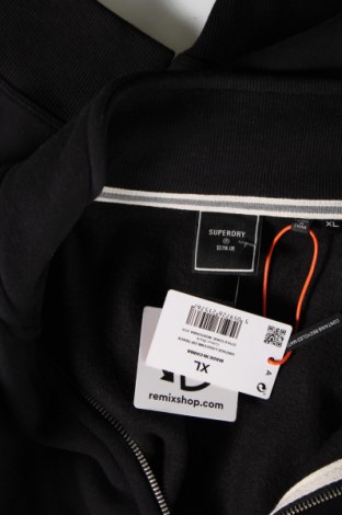 Ανδρική αθλητική ζακέτα Superdry, Μέγεθος XL, Χρώμα Μαύρο, Τιμή 62,06 €