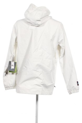 Ανδρικό αθλητικό μπουφάν Quiksilver, Μέγεθος M, Χρώμα Λευκό, Τιμή 32,78 €