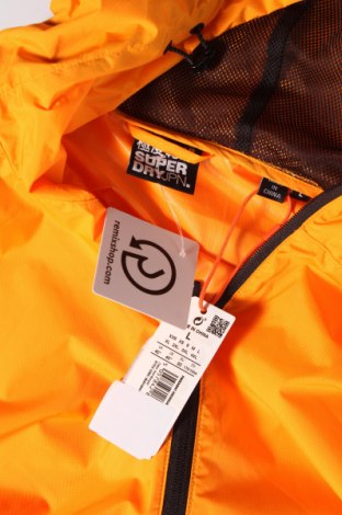 Herren Sportjacke Superdry, Größe L, Farbe Orange, Preis 49,83 €