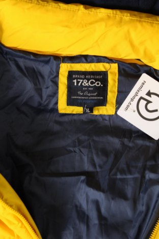 Herrenjacke 17 & Co., Größe XL, Farbe Gelb, Preis 40,36 €