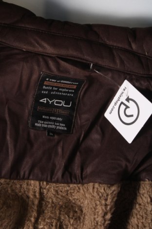 Ανδρικό μπουφάν 4You, Μέγεθος XL, Χρώμα Καφέ, Τιμή 15,79 €