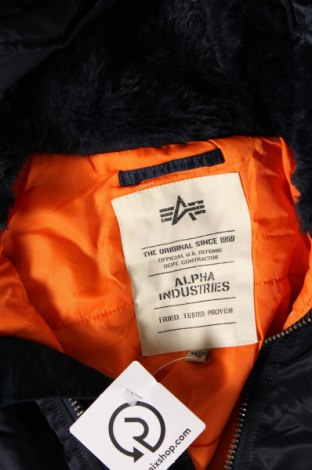 Ανδρικό μπουφάν Alpha Industries, Μέγεθος M, Χρώμα Μπλέ, Τιμή 76,08 €