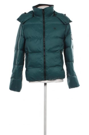 Ανδρικό μπουφάν Calvin Klein Jeans, Μέγεθος M, Χρώμα Πράσινο, Τιμή 201,55 €