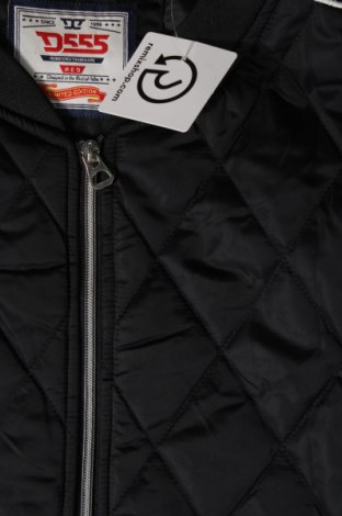 Ανδρικό μπουφάν D 555, Μέγεθος 5XL, Χρώμα Μαύρο, Τιμή 33,40 €