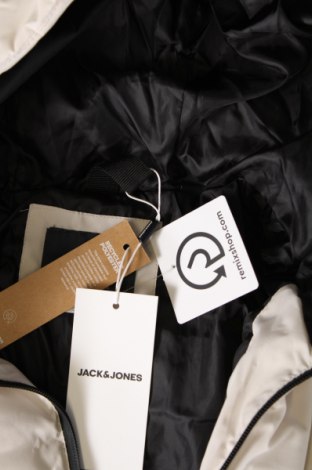 Ανδρικό μπουφάν Jack & Jones, Μέγεθος S, Χρώμα Λευκό, Τιμή 22,27 €