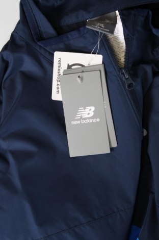 Herrenjacke New Balance, Größe XXL, Farbe Blau, Preis 39,33 €