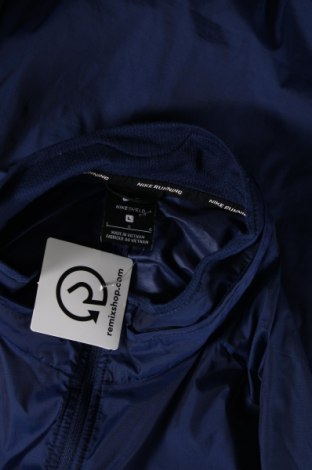 Herrenjacke Nike Running, Größe L, Farbe Blau, Preis 58,45 €