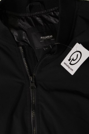Pánska bunda  Pull&Bear, Veľkosť M, Farba Čierna, Cena  23,42 €