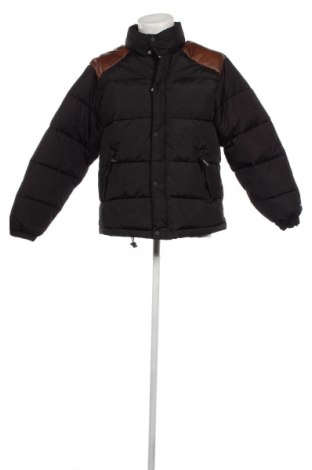 Ανδρικό μπουφάν Pull&Bear, Μέγεθος M, Χρώμα Μαύρο, Τιμή 10,41 €